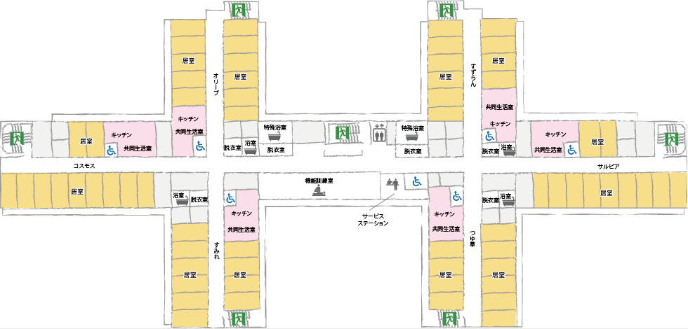 フロアマップ